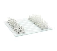 Jeu d'Echec en Verre 25x25CM - GLOSSY