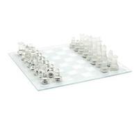 Jeu d'Echec en Verre 25x25CM - GLOSSY - ALTOBUY Transparent