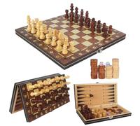 Jeu D'éChecs,3 en 1 Echiquier Magnetique,Pliable Portable Ensemble D'échiquier (29 cm x 29 cm),éChecs De Voyage,Jeux d'échec Un Excellent Compagnon de Voyage