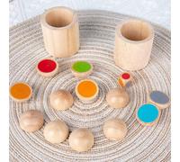 Jeu D'Échecs À Mémoire En Bois, Blocs De Construction Pour Enfants, Jeu De Lancer Les Dés, Jouets Montessori Pour Garçons Et Filles