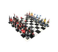 Jeu d'échecs à Monter soi-même avec des Blocs de Construction, Jeu éducatif Classique for Le développement cognitif et la pensée stratégique(02)