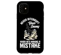 Jeu d'échecs Amusant pour Amoureux d'échecs Coque pour iPhone 11