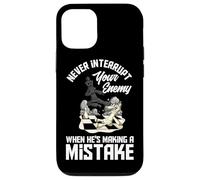 Jeu d'échecs Amusant pour Amoureux d'échecs Coque pour iPhone 12/12 Pro