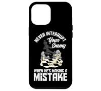 Jeu d'échecs Amusant pour Amoureux d'échecs Coque pour iPhone 12 Pro Max