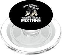 Jeu d'échecs Amusant pour Amoureux d'échecs PopSockets PopGrip pour MagSafe