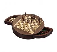Jeu D'Échecs - Boîte D'Échecs - Rond - Magnétique - Largeur Environ 31 Cm
