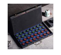 Jeu d'échecs chinois - Planche pliable avec pièces en cuir, design double ouverture, cadeau portable pour les amateurs d'échecs et les apprenants