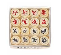 Jeu d'échecs Chinois Xiangqi, Jeu de société avec pièces d'échecs et échiquier en Bouleau