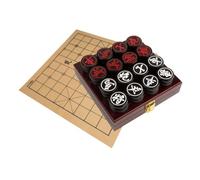 Jeu d'échecs Chinois Xiangqi, Jeu de société avec pièces d'échecs et échiquier en mélamine