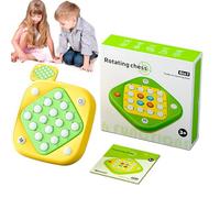 Jeu d'Échecs Complet - Échiquier,Jouets Logiques Et Casse-Tête Multifonctions avec Plateau Tournant pour Bureau pour 2 Joueurs pour Soirée Familiale Et Fête D'