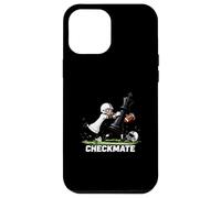 Jeu d'échecs de Football pion vs Roi stratégie Humour Coque pour iPhone 12 Pro Max
