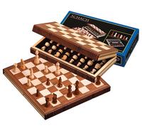 Philos-Spiele – Jeu d'échecs de voyage en forme de livre – Magnétique – Largeur 30 cm