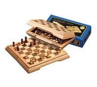 Jeu D'Échecs - Échecs De Voyage - Magnétique - Petit - Largeur 17 Cm