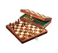 Jeu D'Échecs - Échecs De Voyage - Deluxe - Petit - Largeur Environ 27 Cm