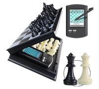 Jeu D'échecs électronique De Voyage, Jeu D'échecs électronique Tactile avec écran LCD D'ordinateur à Un Seul Joueur Opération Simple pour Les Débutants Et Les Amateurs D'échecs