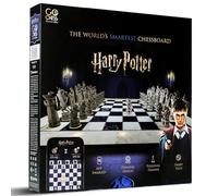 Jeu d'échecs électronique Harry Potter - GoChess Mini Wizard - Jeu d'échecs lumineux pour enfants et adultes - Tous niveaux de jeu avec application en ligne - Parfait pour les fans de Harry Potter