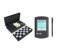 Jeu D'échecs électronique Tactile 8 en 1, Plateau D'échecs Portable avec échiquier Et Pièces, Stylet, Grand écran LCD, 220 Parties De Maître Et Modes d'apprentissage pour Adultes Et Enfants