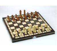 Jeu d'échecs en bois 31x31 cm