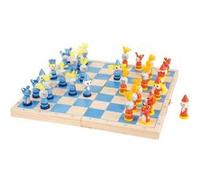 Jeu d'échecs en bois Chevaliers - 6084 Multicolore G
