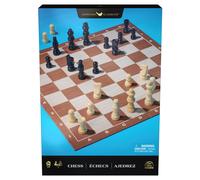 Jeu d'échecs en bois classique bleu
