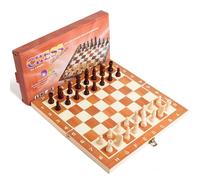 Jeu D'échecs En Bois Pliable 3 En 1, Jeu De Société, Collection Drôle Pour Hommes, Portable