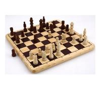 Jeu d'échecs en bois - Pour adultes - Jeu de plateau - Durée 30 min