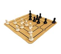 Jeu D'échecs - Ensemble De Jeu De Bureau en Bois | Jeus D'échecs De Voyage Stratégique De 24 Cm | pour Plus De 4 Ans, Adultes, Débutants, Professionnels, Maison, Fête, Vacances, Portable.