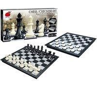 Jeu d'échecs et de dames magnétique