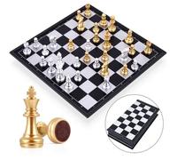 Jeu d'échecs - HOMNOBLE - Echec Deluxe - Pliable - Portable - Plastique ABS