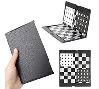 Jeu d'échecs international pliable de poche pour enfants