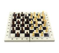Jeu D'échecs International Pliant En Bois, 26x25cm, Puzzle, Dames, Cadeau D'anniversaire Pour Enfants