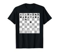 Jeu d'échecs italien E4 Player design Giuoco Piano T-Shirt