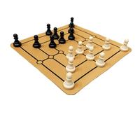 Jeu D'Échecs | Jeu de Société Stratégique avec Échiquier,Jouet Éducatif en Bois Style Rome Antique, Activités Ludiques Familiales pour et Adultes