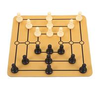 Jeu D'Échecs,Jeu de Société Stratégique avec Échiquier - Jouets Éducatifs Motricité Fine, Jeux Familiaux et Apprentissage Préscolaire Portable Adultes
