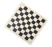 Jeu d'échecs - Jeu d'échecs, Dame | Planche à légère, Tapis de Tournoi, Dame Carré Pliable Échiquier Roulable Portable en Cuir Souple Ou Tissu 64 Carrés pour Radun