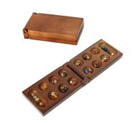 Jeu d'échecs Jeu d'échecs en Bois for Enfants et Adultes. Jeu de stratégie Pliable for Le Voyage, for stimuler la logique et Les compétences cognitives à la Maison. echiquier