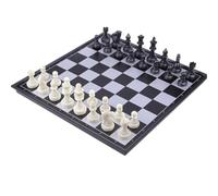 Jeu d'échecs Jeu d'échecs magnétique avec échiquier Pliable et Portable for l'extérieur, Jeu de société Portable for Adultes et Enfants, Jeux de Voyage avec 2 Reines echiquier(24.5 * 24.5cm)