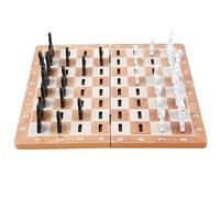 Jeu d'échecs Jeu d'échecs magnétique en Bois, Plateau Pliable, pièces de Rangement, Jeu de Voyage Portable, for Enfants et Adultes. echiquier(S)