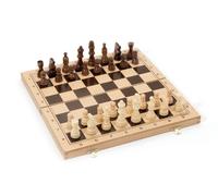 Jeu d'échecs Jeujura en boîte pliante en bois