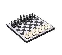 Jeu d'échecs Jeux d'échecs de Voyage, Jeu de société magnétique Pliable, Cadeaux for Adolescents, Jeux familiaux, Jouets éducatifs for Enfants et Adultes echiquier(21 * 21cm)
