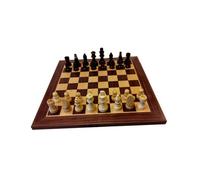 Jeu d'échecs - LOISIRS NOUVEAUX - 30 cm (mod. 892) - Plateau 32x32 cm - Placage érable/noyer - 32 pièces bois N°2.5