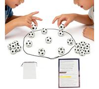 Jeu D'échecs Magnétique - 6,89 X 5,51 X 1,57 Pouces Jeu De SociétéD'échecs De Football, Puzzle D'échecs Et De Dames avec 20 Pierres | pour L'école Maternelle, La Crèche, l'anniversaire, Le Nouvel an,