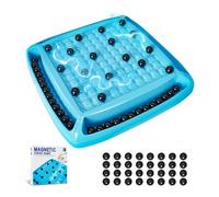 Jeu D'échecs Magnétique Amélioré Avec 32 Boules Magnétiques : Jeux Familiaux Amusants Pour 2 À 4 Joueurs, Échecs Magnétiques Avec Pierres, Jeu De Société Sur Table