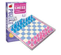 Jeu D'échecs Magnétique - Board D'échecs Magnétique | Jeu De Famille Pliable pour Adultes Adolescents | Toys Éducatifs Et Figures De Puzzle