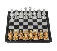 Jeu d'échecs magnétique - Échiquier Portable en ABS | Jeu de Voyage Compact et Pliable | Améliore Les compétences de réflexion pour Les , Les Adolescents et Les Adultes Pendant Les Voyages, la