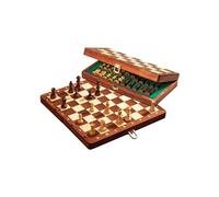 Jeu d'échecs de voyage magnétique Deluxe Philos