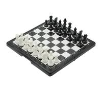 Jeu d'échecs magnétique - Jeu de stratégie d'échecs magnétique, Je u dz'écheccs magnétiquxe de Voyage avec Plateau dce Rangement Pliable/Portable, Jeux société créatifs pour la Famille, jecu DC'