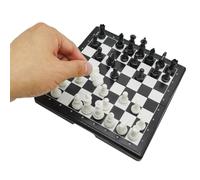 Jeu d'échecs magnétique - Jeu d'échecs de Voyage | Échiquier et pièces d'échecs | Jeu de stratégie d'échecs magnétique | Échecs magnétiques | Jeu d'échecs magnétique | Jeux de société familiaux | Jeu