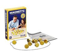 Jeu d'échecs Magnétique, Jeu Stratégique de Table avec 20 Pièces Magnétiques et Corde Réglable, Portable, éducatif, Damiers pour Enfants et Adultes, Fête Familiale et Voyage