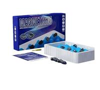 Jeu d'échecs magnétique portable avec aimant pour les voyages et le camping. Avec 20-40 pierres magnétiques comme cadeau pour les enfants de 9 à 14 ans. Comprend un jeu de puzzle Checkers de formes